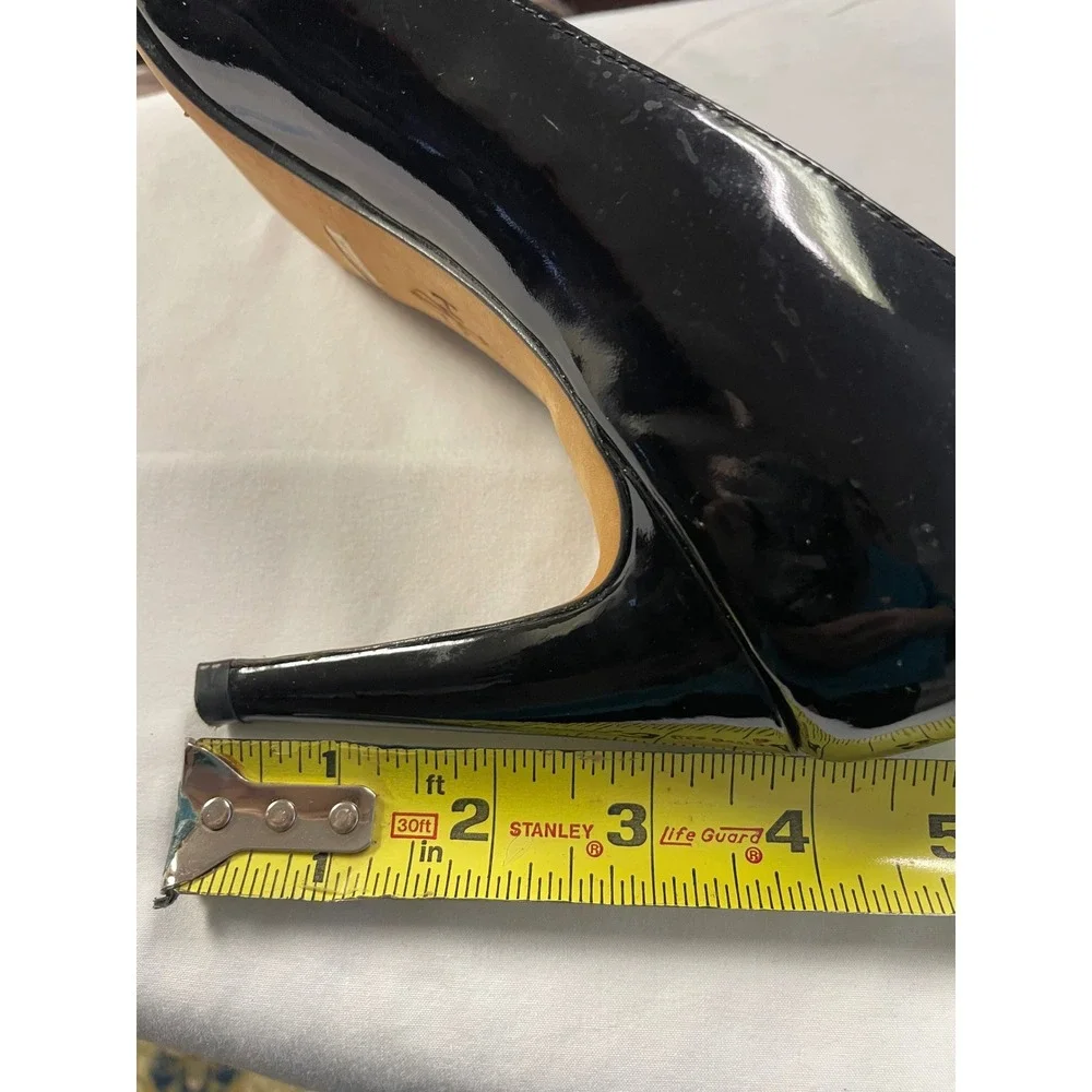 Cole Haan Air Women Black Patent Leather Chelsea Pumps Wedding Work Classic 8.5B